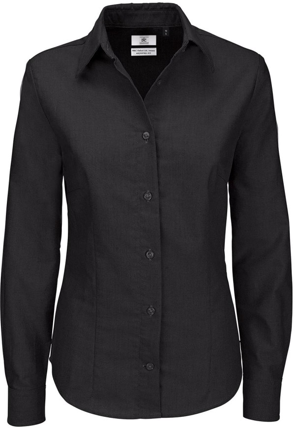 Oxford Bluse langarm