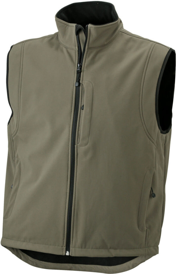 Herren 3-Lagen Softshell Gilet