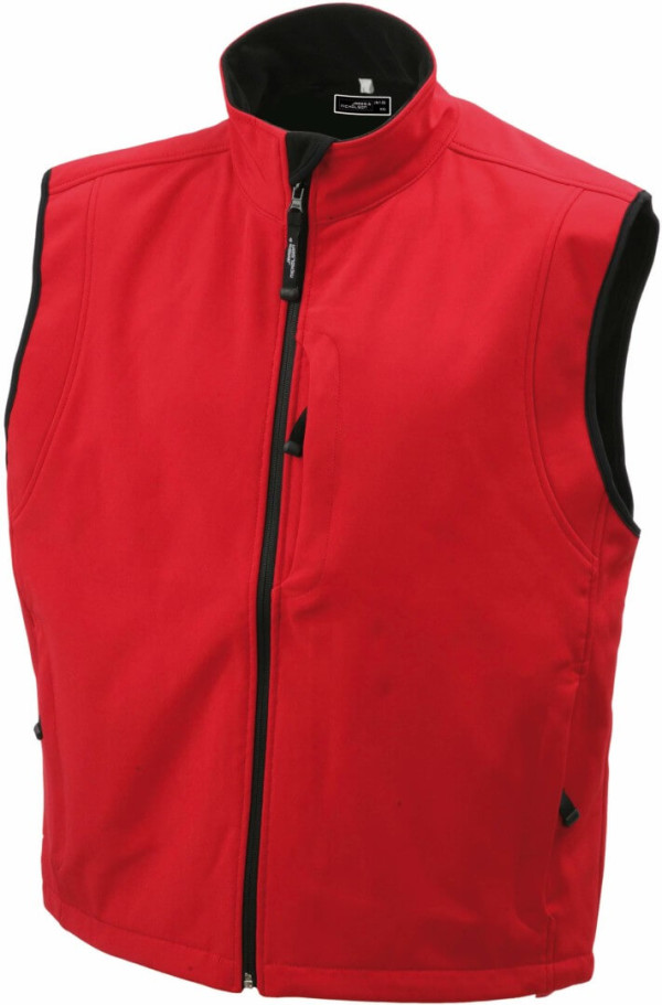 Herren 3-Lagen Softshell Gilet