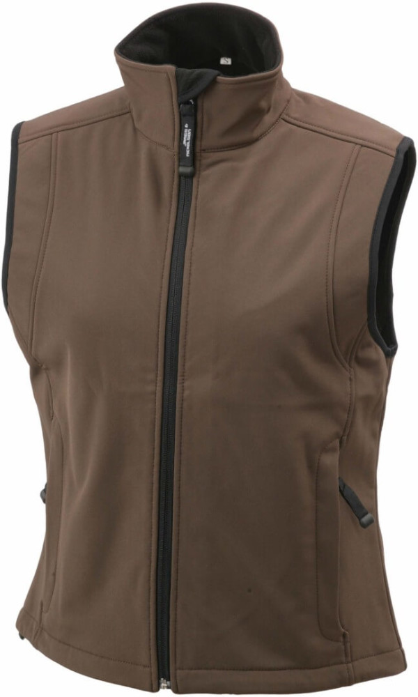 Damen 3-Lagen Softshell Gilet