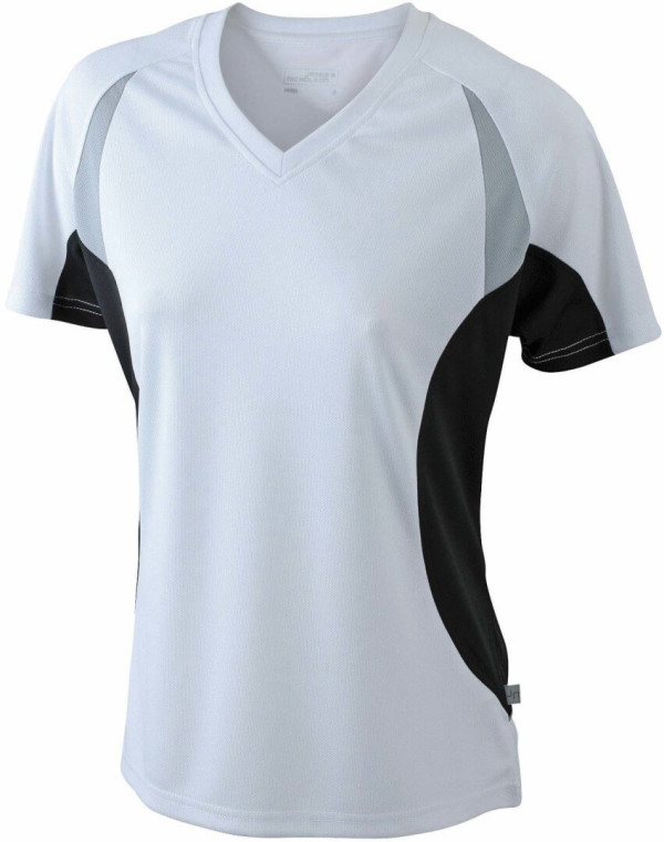 Damen V-Neck Lauf Shirt