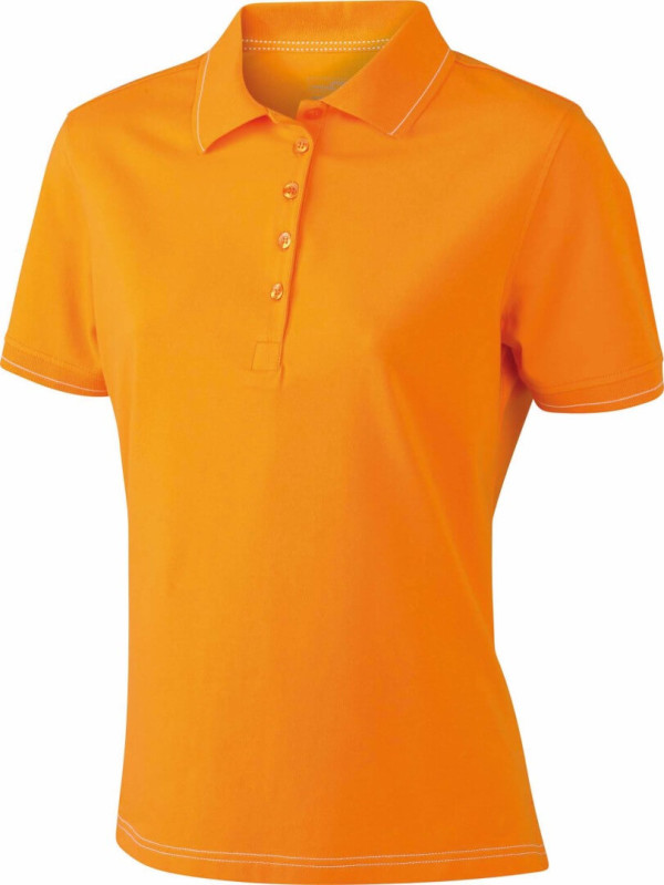 Damen Jersey Stretch Polo