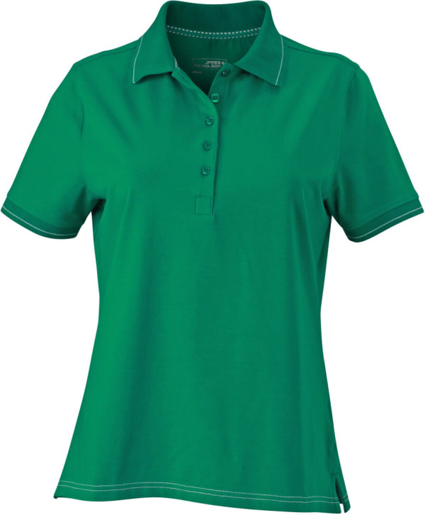 Damen Jersey Stretch Polo