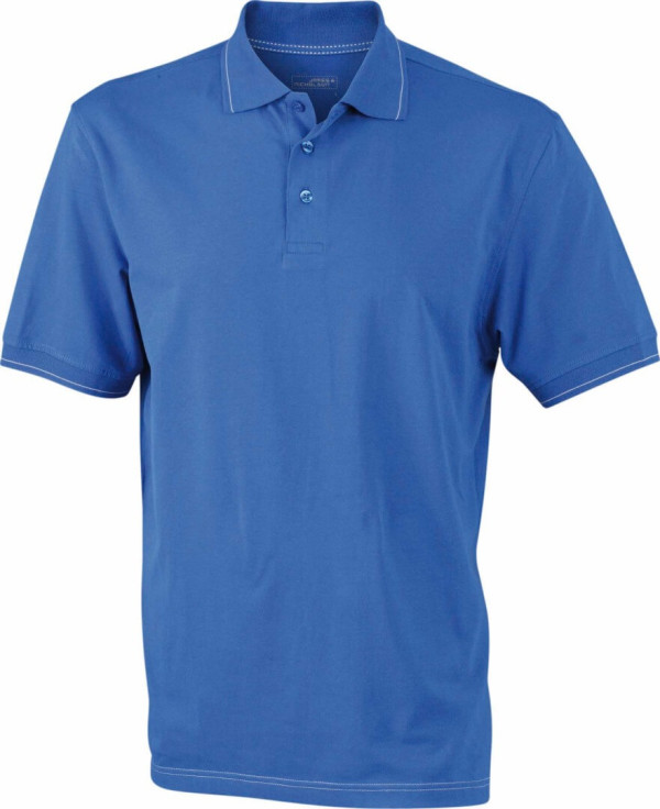 Herren Jersey Stretch Polo