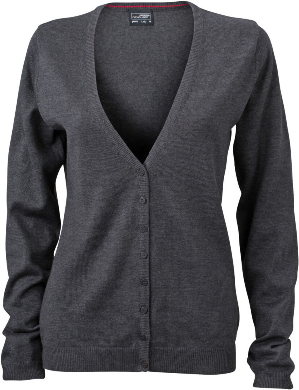 Damen V-Neck Cardigan