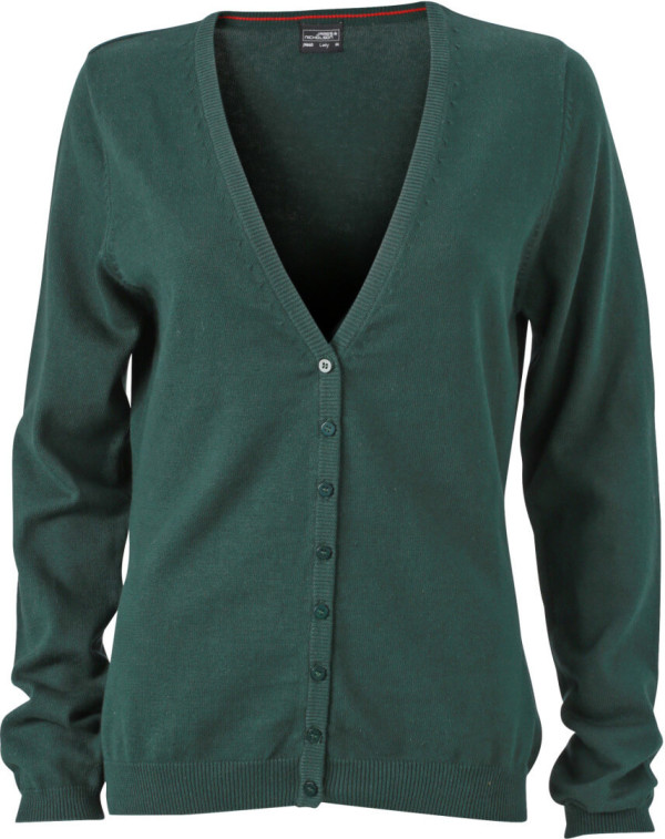 Damen V-Neck Cardigan