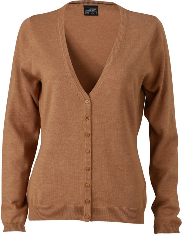 Damen V-Neck Cardigan