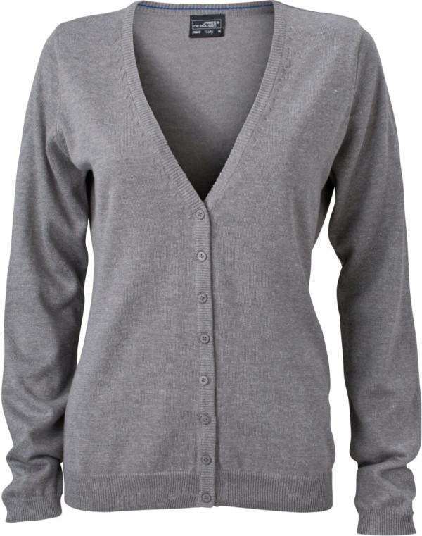 Damen V-Neck Cardigan