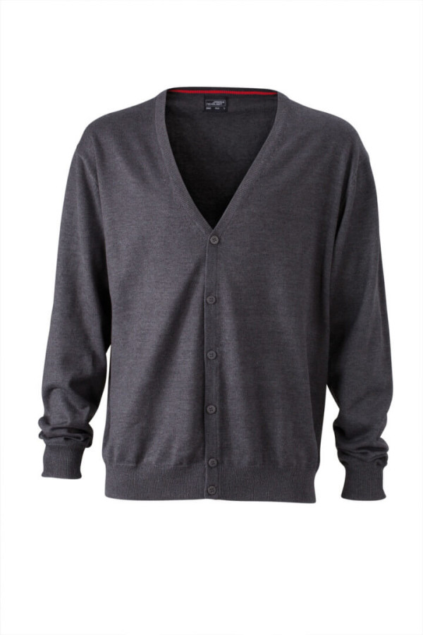 Herren V-Neck Cardigan