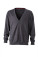Herren V-Neck Cardigan - 1E19B6FE-B2B2-403F-87D5-4F19010749E6 - variant CC 02066102101