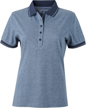 Damen Jersey Heather Polo - Reklamnepredmety