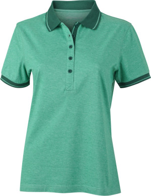 Damen Jersey Heather Polo - Reklamnepredmety
