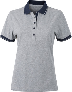 Damen Jersey Heather Polo - Reklamnepredmety