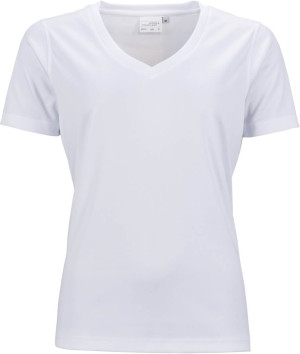 Damen V-Neck Sport T-Shirt - Reklamnepredmety