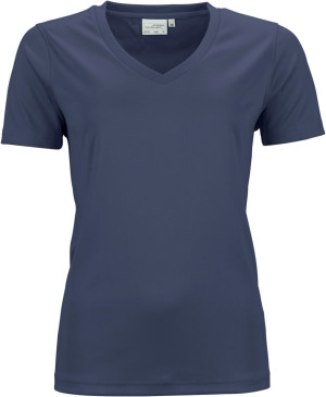 Damen V-Neck Sport T-Shirt - Reklamnepredmety