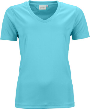 Damen V-Neck Sport T-Shirt - Reklamnepredmety