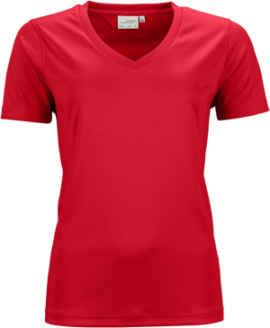 Damen V-Neck Sport T-Shirt - Reklamnepredmety