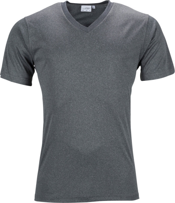 Herren V-Neck Sport T-Shirt