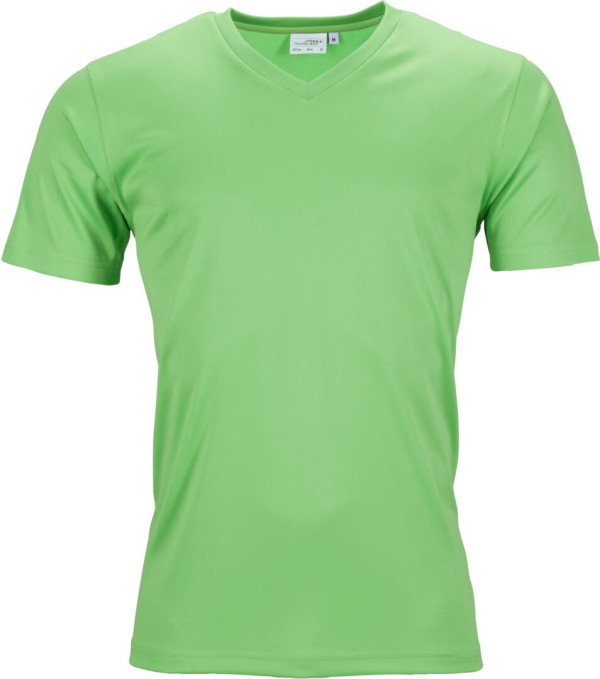 Herren V-Neck Sport T-Shirt