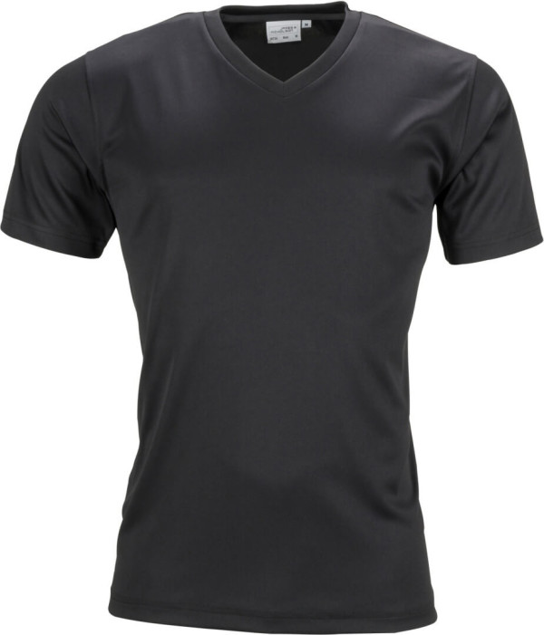Herren V-Neck Sport T-Shirt