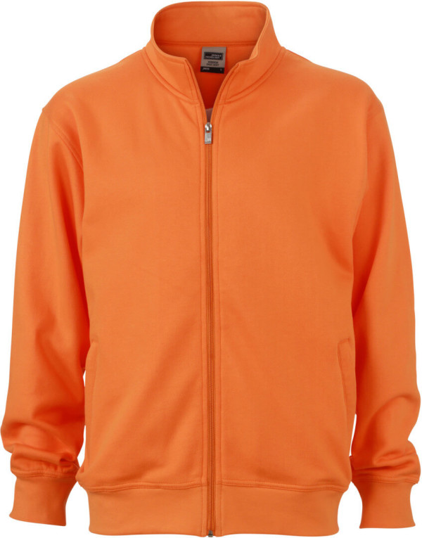 Sweatjacke mit Stehkragen