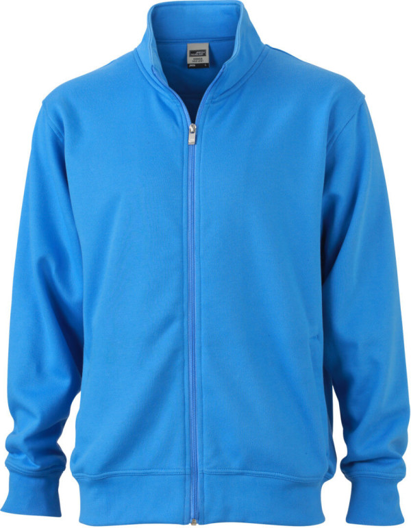 Sweatjacke mit Stehkragen