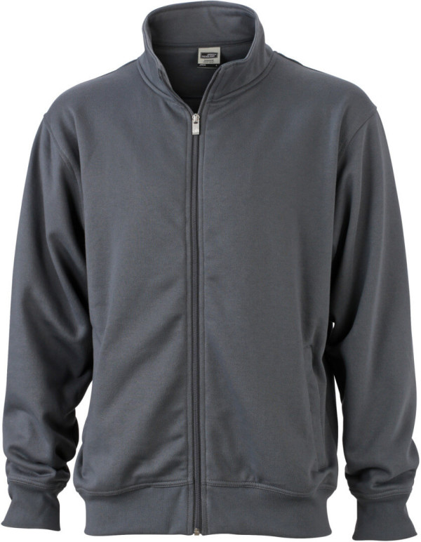 Sweatjacke mit Stehkragen