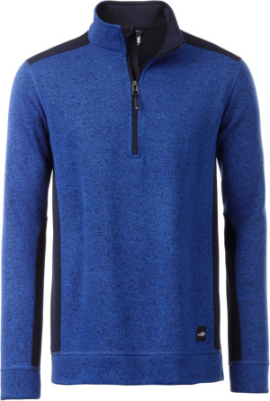 Herren Workwear Strickfleece Halfzip - Reklamnepredmety