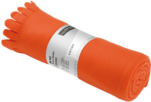 Fleecedecke mit Fransen - Reklamnepredmety