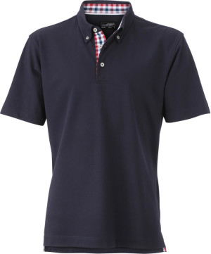 Herren Karo-Kragen Piqué Polo - Reklamnepredmety