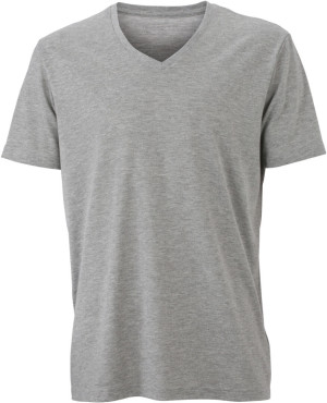 Herren V-Neck Heather T-Shirt - Reklamnepredmety