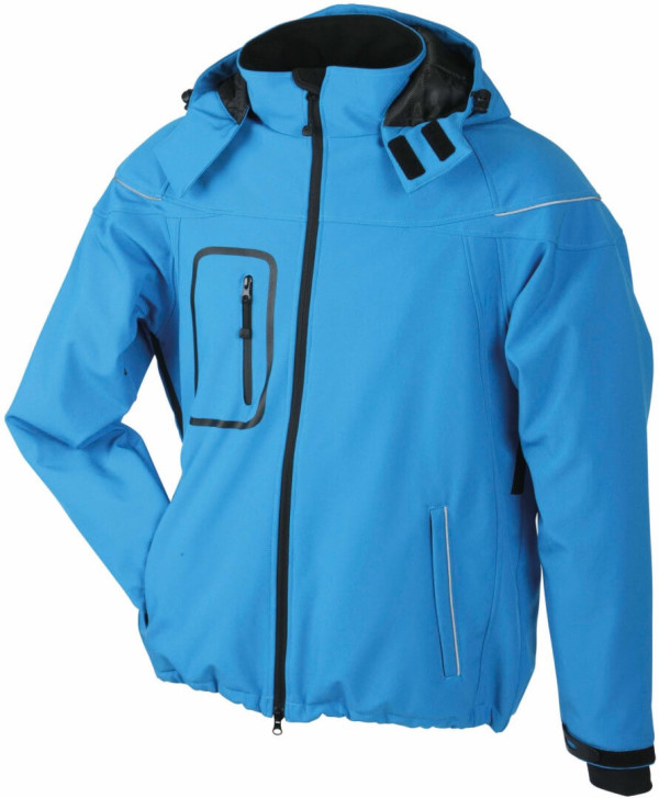 Herren 3-Lagen Winter Softshell Jacke JN 1000