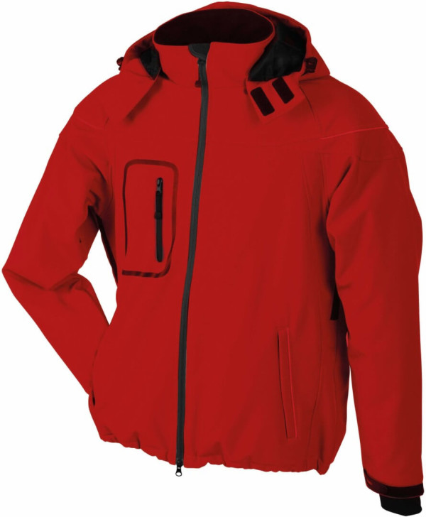 Herren 3-Lagen Winter Softshell Jacke JN 1000
