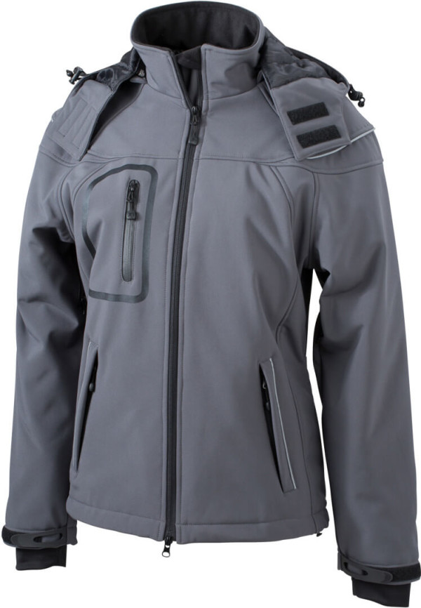 Damen 3-Lagen Winter Softshell Jacket