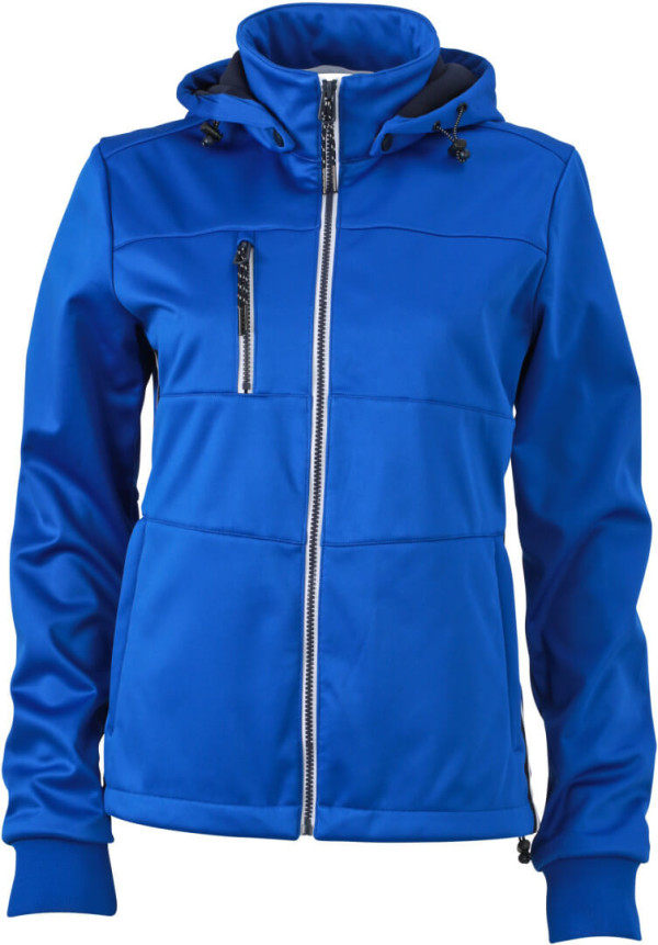Damen Softshell Jacke Maritim