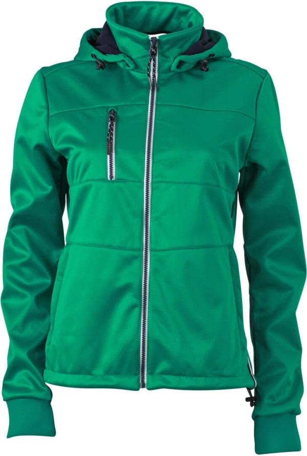 Damen Softshell Jacke Maritim
