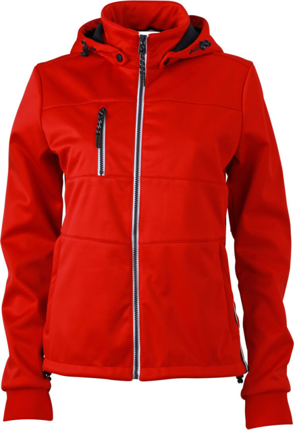 Damen Softshell Jacke Maritim