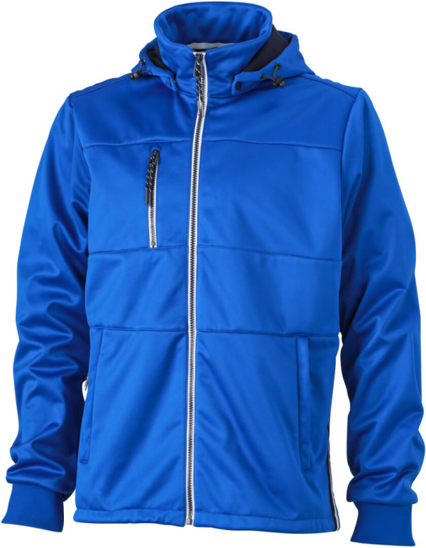 Herren Softshell Jacke Maritim