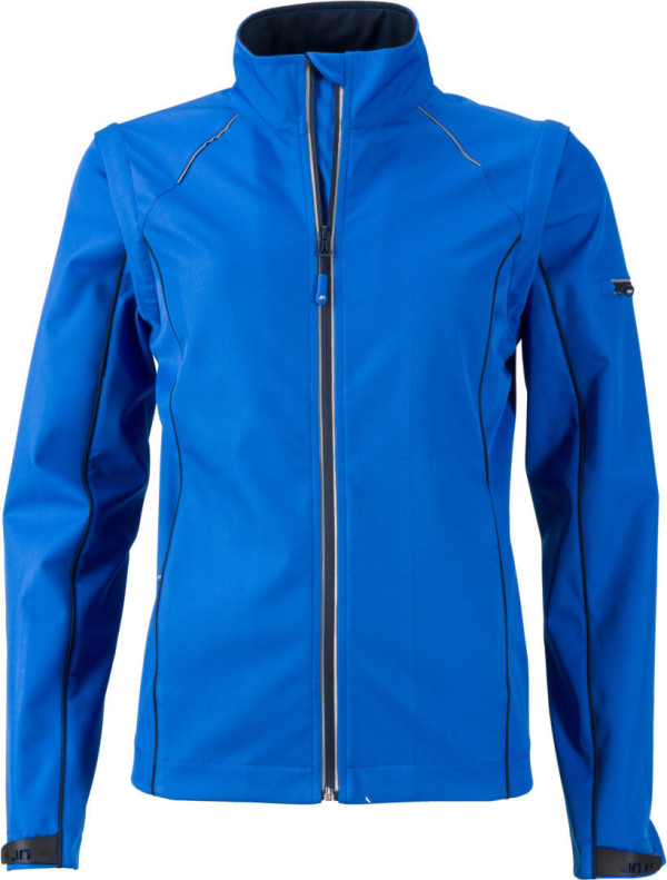 Damen Softshell Jacke mit abzippbaren Ärmeln