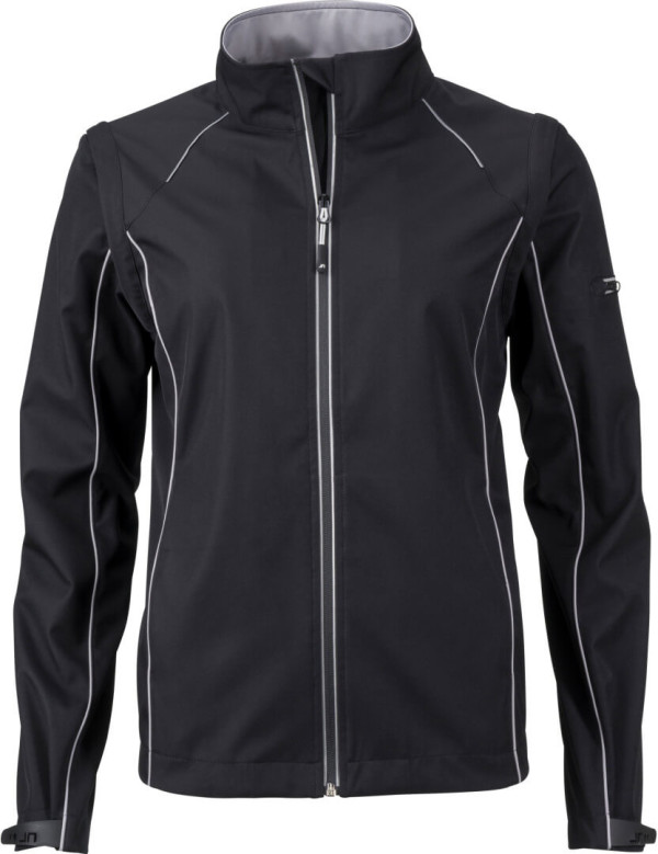 Damen Softshell Jacke mit abzippbaren Ärmeln