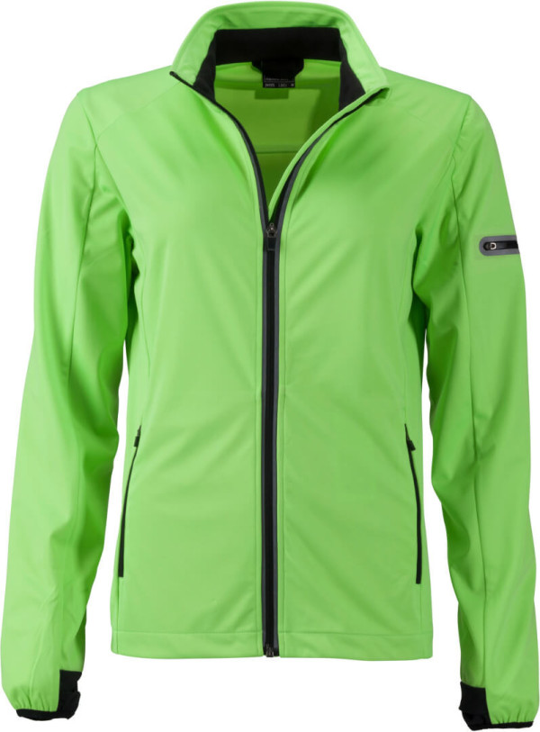 Damen 3-Lagen Sport Softshell Jacke