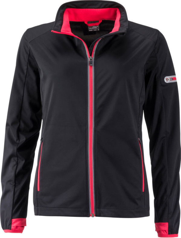 Damen 3-Lagen Sport Softshell Jacke