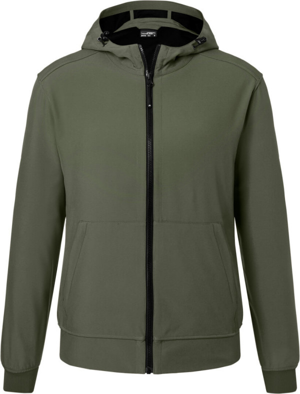 Herren Kapuzen Softshelljacke