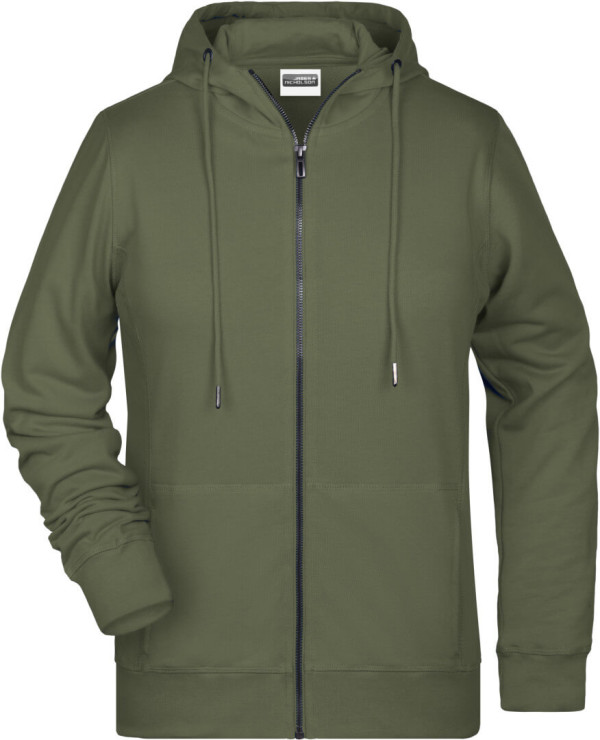 Damen Kapuzen Sweatjacke