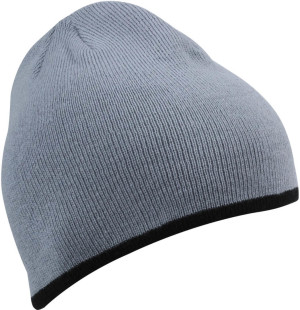 Strick Beanie mit Kontraststreifen - Reklamnepredmety