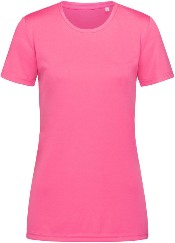 Damen Interlock Sport T-Shirt Active-Dry