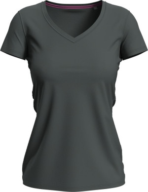 Damen V-Neck T-Shirt - Reklamnepredmety