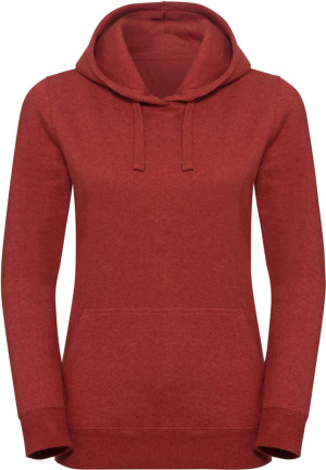 Damen Authentic Melange Kapuzen Sweater - Reklamnepredmety