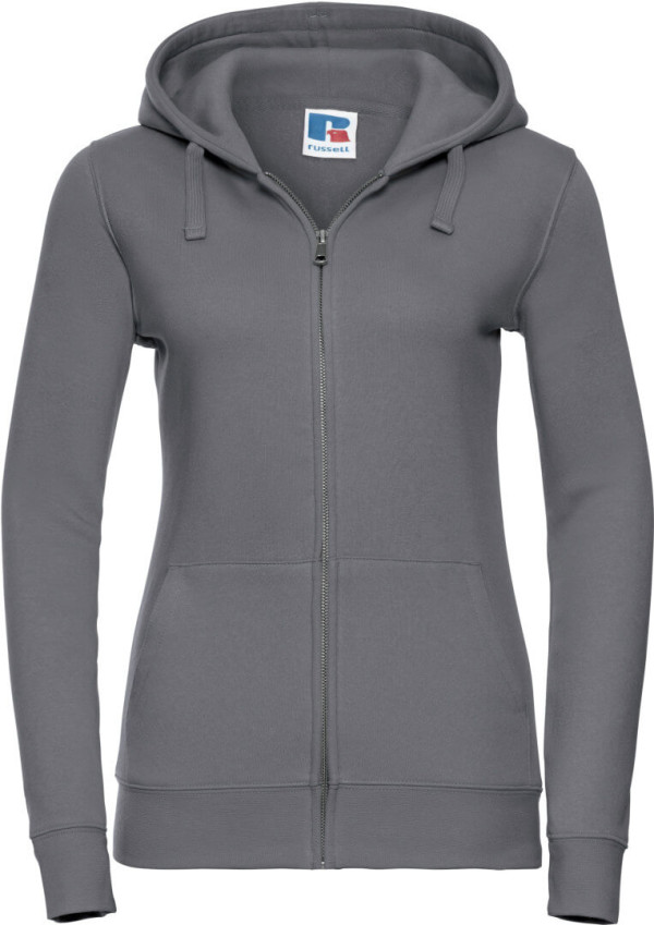 Damen Authentic Kapuzen Sweatjacke