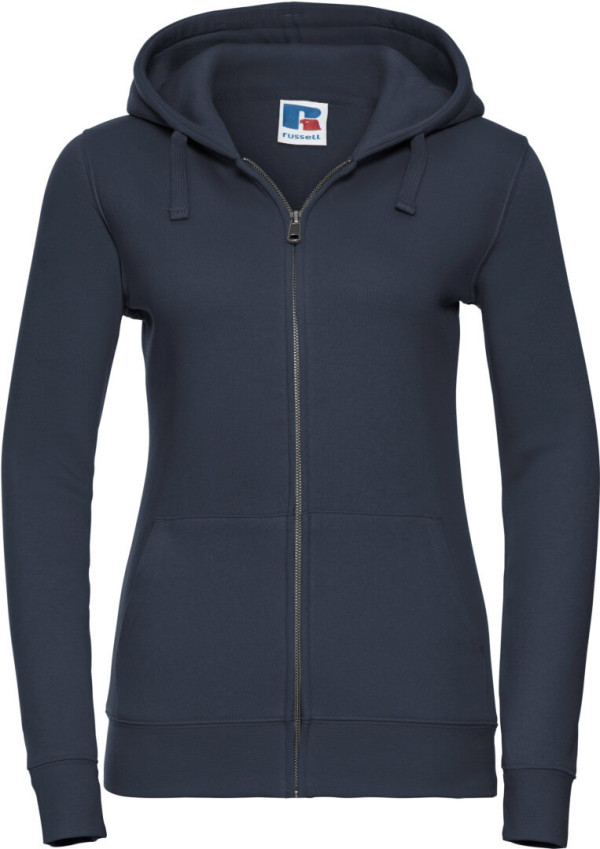 Damen Authentic Kapuzen Sweatjacke